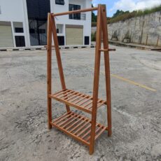 rattan hanging racks without wheels